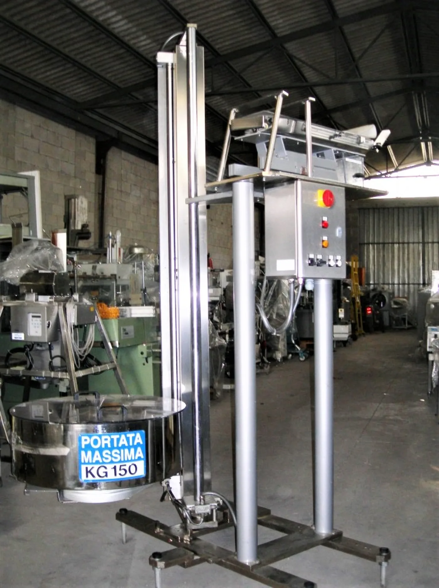 ALIMENTATORE / ELEVATORE COMPRESSE IN ACCIAIO INOX – C-MATIC - 4