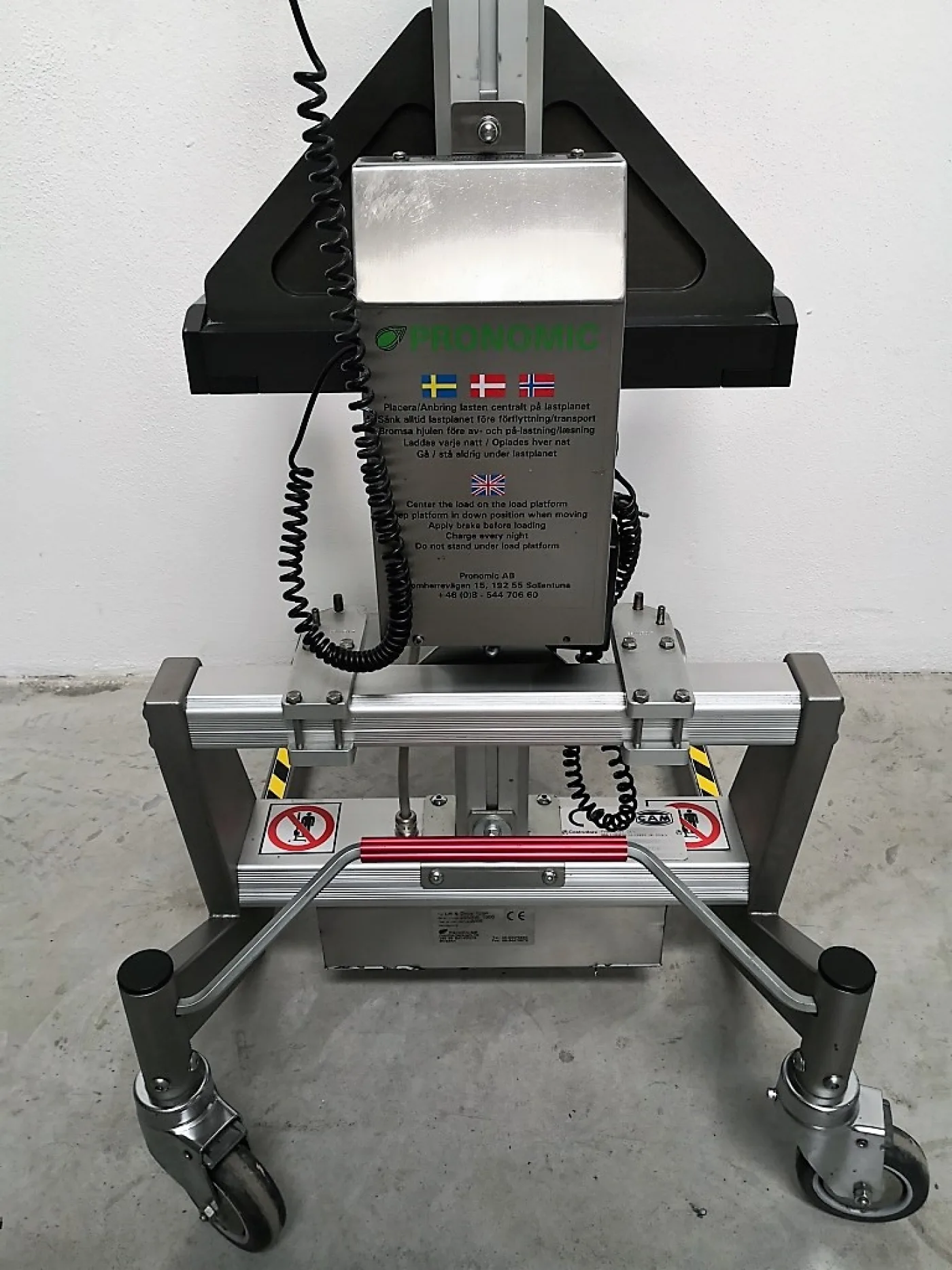 CARRELLO ELEVATORE – PARTENA CAM – MOD. LIFT&DRIVE 125P - 6