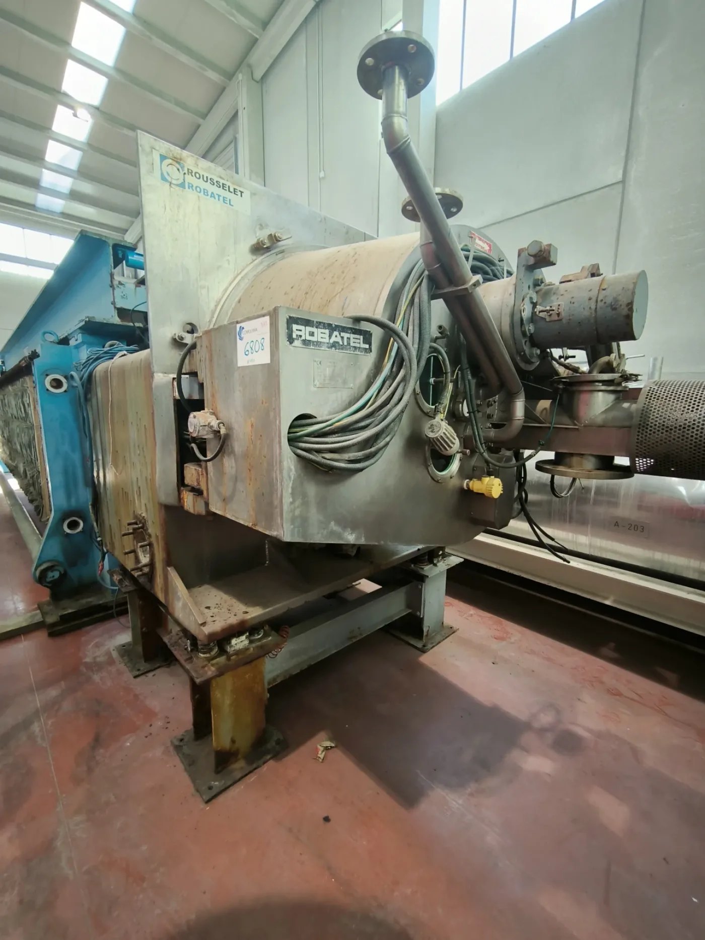 CENTRIFUGE ROUSSELET ROBATEL EHBL-1053 DRV - 3