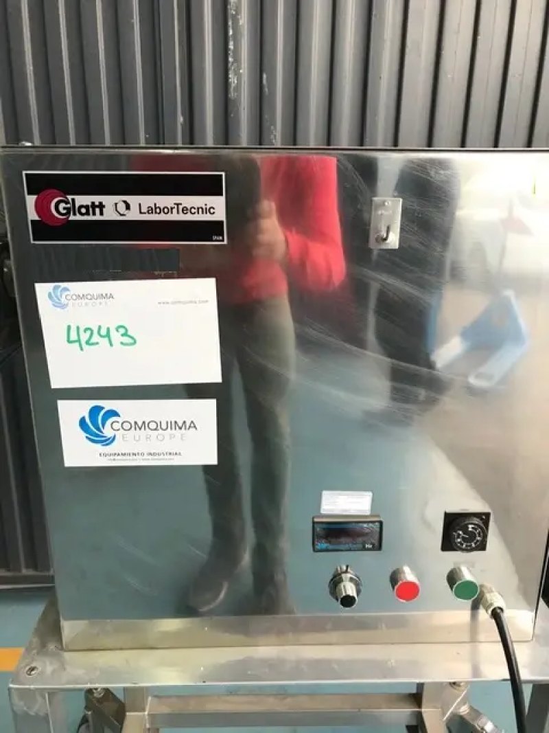 USED GLATT LABORTECNIC STAINLESS STEEL BICONO MIXER 30 LITERS