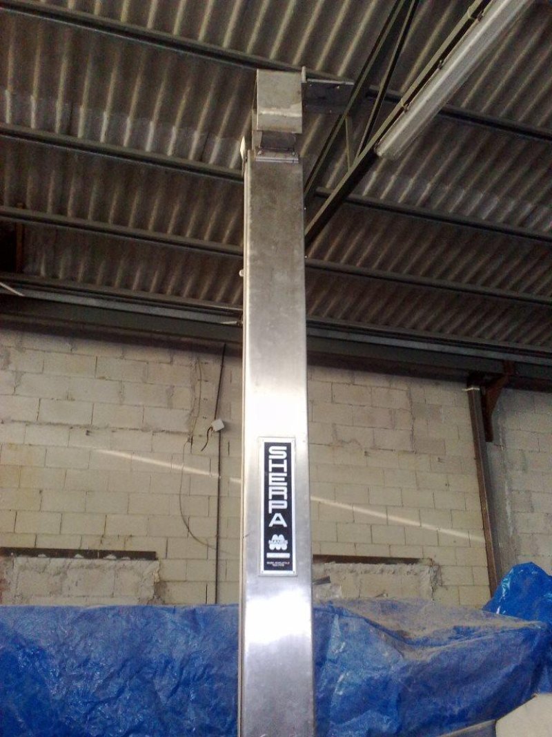 ELEVATORE RIBALTAFUSTI IN ACCIAIO INOX – MANES – Mod. SHERPA CL 338/90