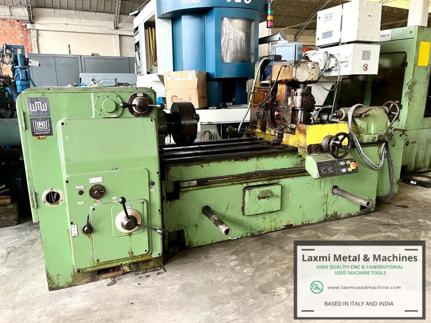 THREAD MILLING MACHINE, WMW HECKERT - mod. ZFWVG 250X1250 - Laxmi Metal & Machines, Rohtak - 1
