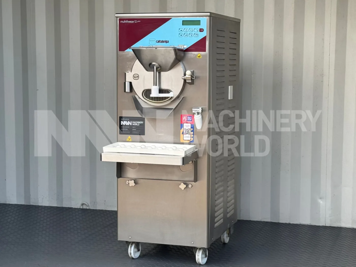 Cattabriga Multifreeze 12 Pro Ice Cream Batch Freezer (Year 2016) - 3