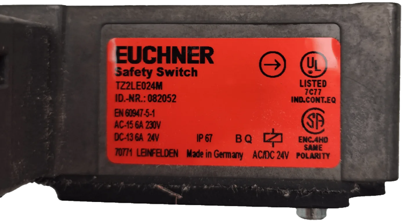 Euchner Elektromechanische Sicherheitsschalter mit Zuhaltung TZ2LE024M - 4