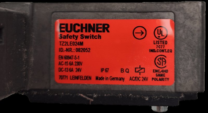 Euchner Elektromechanische Sicherheitsschalter mit Zuhaltung TZ2LE024M