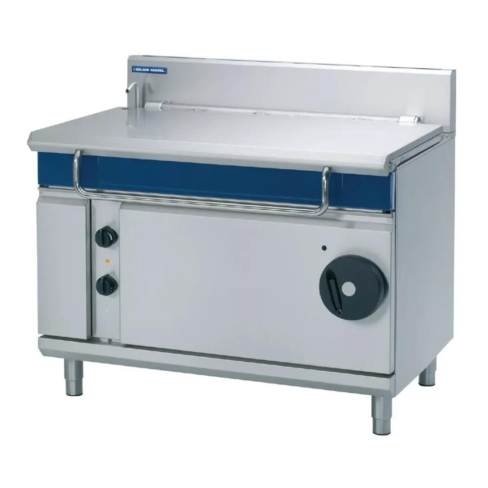 Blue Seal Evolution Tilting Bratt Pan Manual Tilt 120Ltr E580-12 - islandcatering