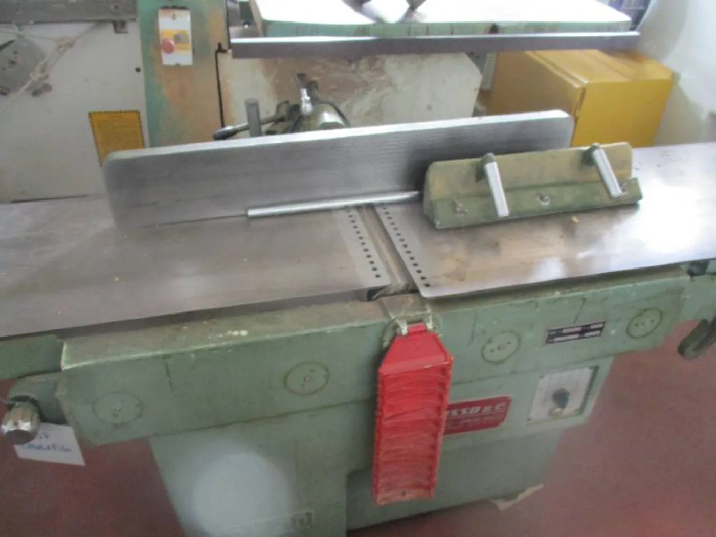 PIALLA A FILO ROSSO E C. MOD. DE410 DA 400 CON BUCATRICE - 3