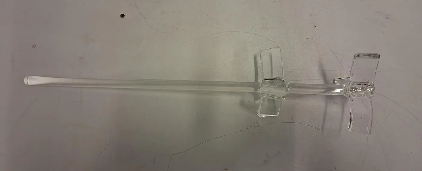 Normag Glasrührer mit 3-Flügel-Schaufel – Labor-Rührorgan aus Borosilikatglas - 2