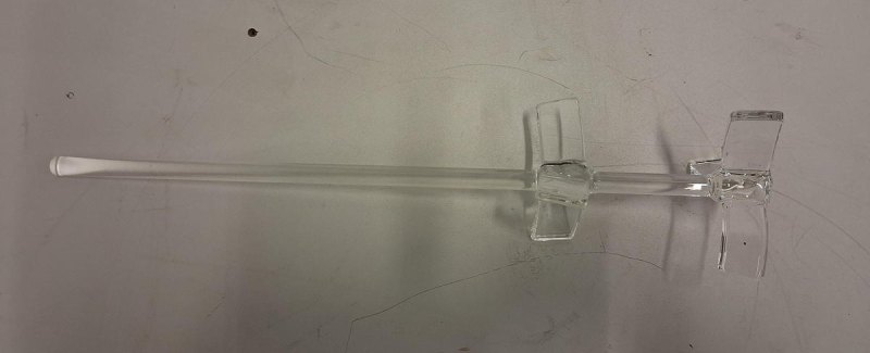 Normag Glasrührer mit 3-Flügel-Schaufel – Labor-Rührorgan aus Borosilikatglas