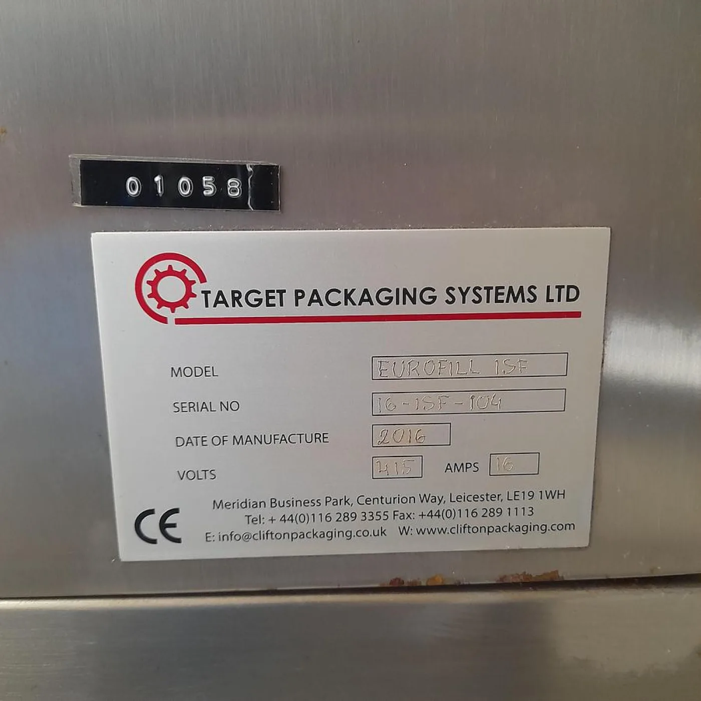 Target Packaging System Eurofill 15F - 8