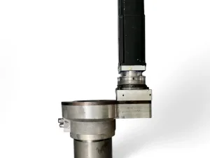 INDRAMAT MKD041B-144-KG0-KN Servomotor mit Alpha Getriebe TP 010-W2-31-C3I-015 – C-Achse für HOMAG mit Omlat Adaption