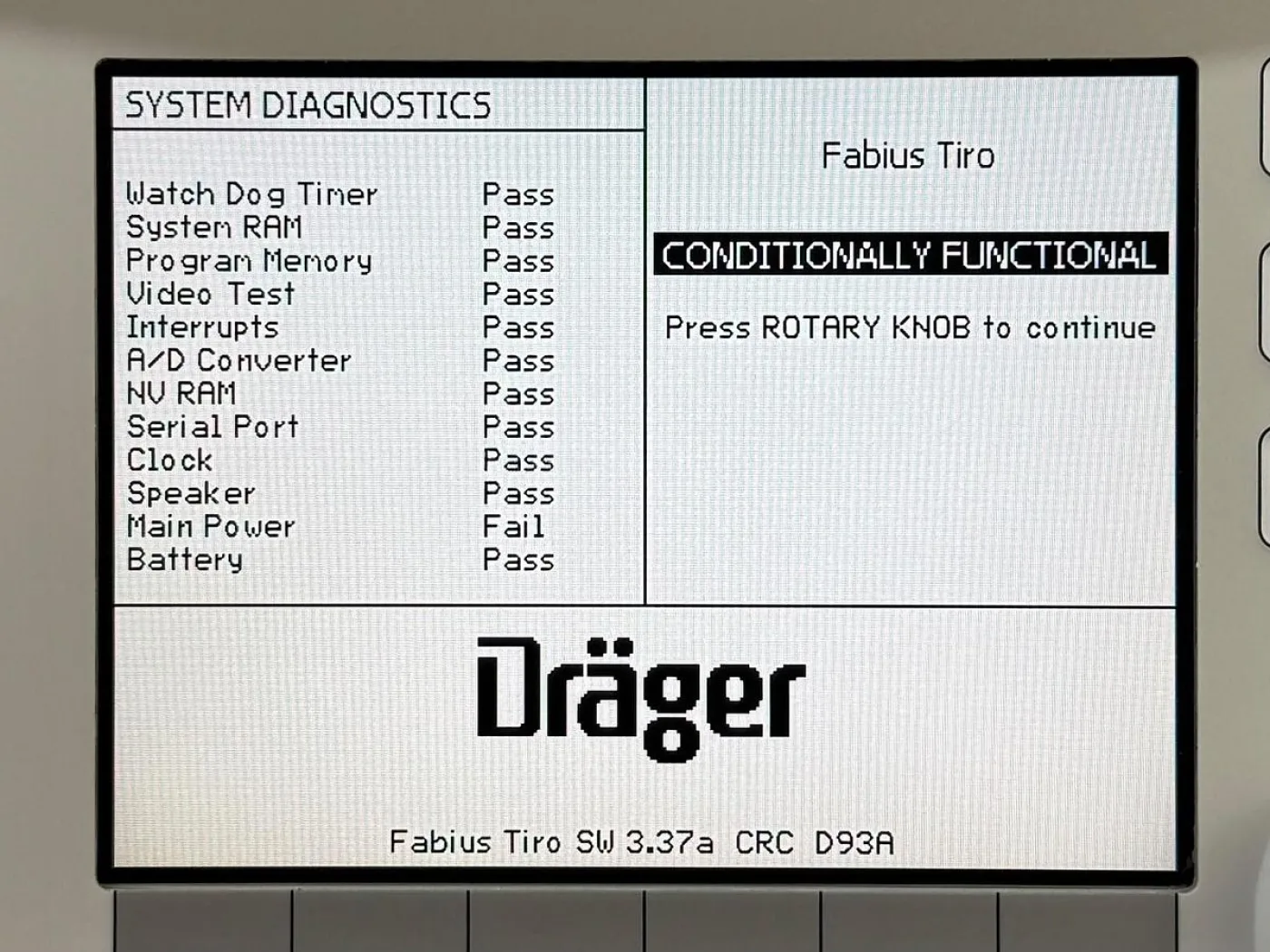 Dräger Fabius Tiro YOM: 2011 Include GE B650 Patient Monitor YOM: 2013 With SPO2 & ECG Cables - 7