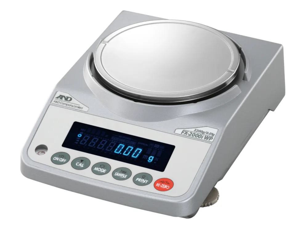 A&D FX-2000iWP Precision 2-Place Balance