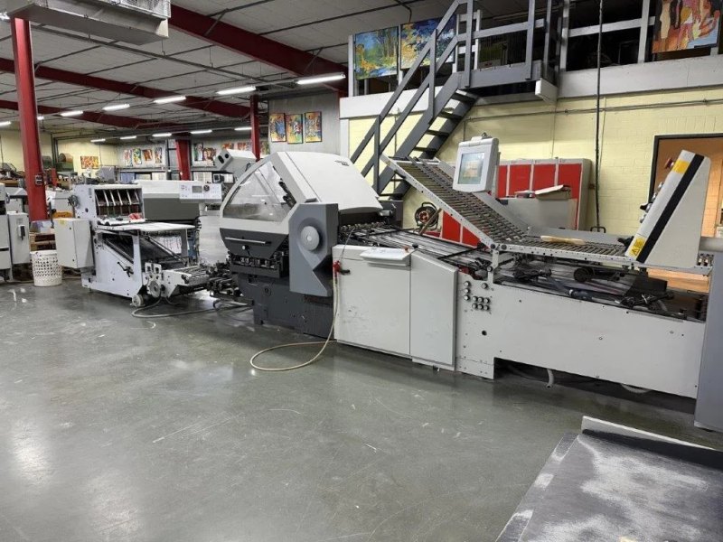 Heidelberg Stahlfolder KH82/4KZRL piegatrice tutte tasche