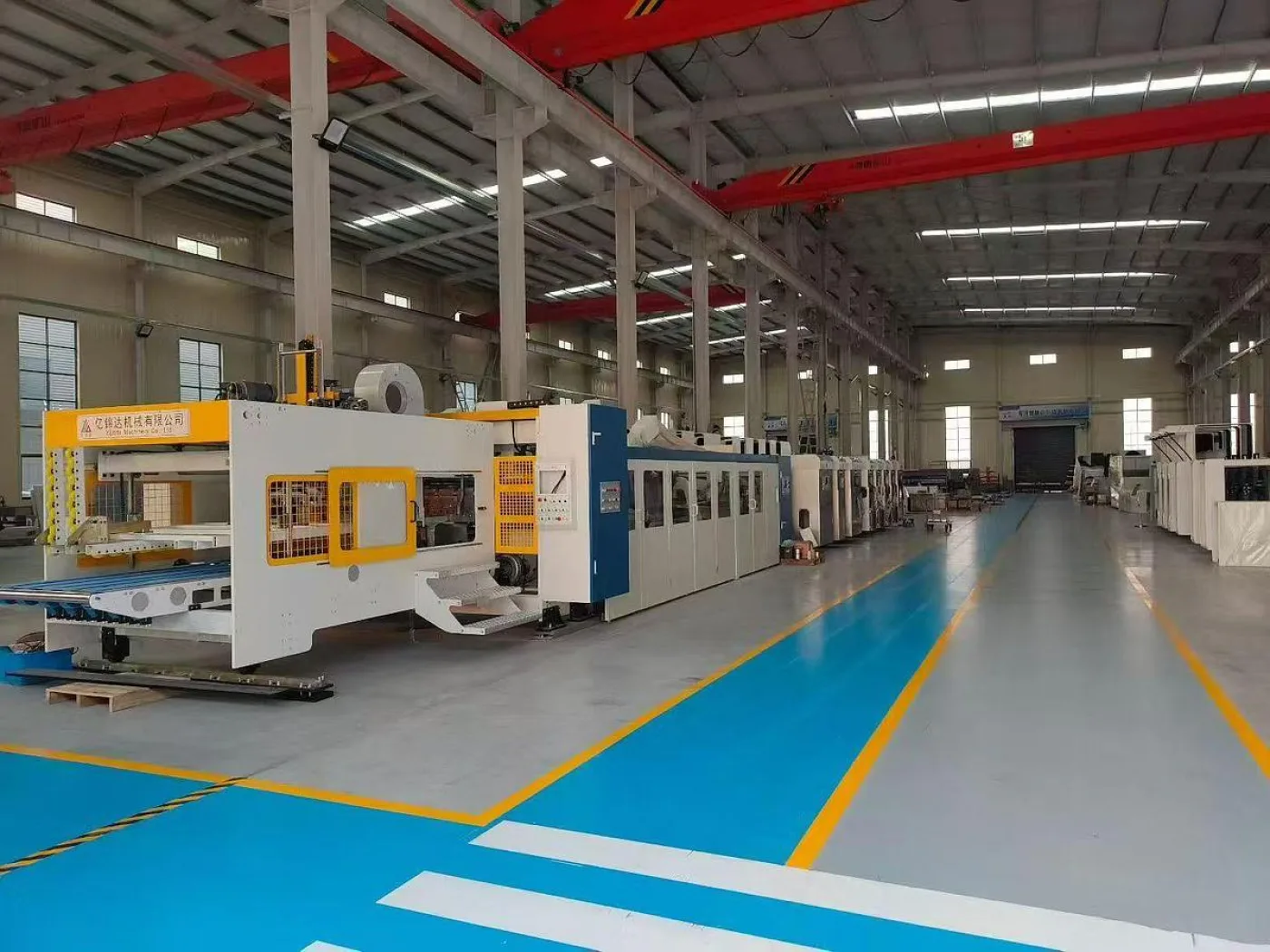 4-colour Flexo Press with rotary die-cutter and palletised collection - 3