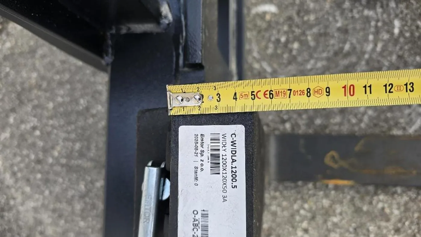 BIG Palettengabel Volvo BM Aufnahme 2000 mm - 7