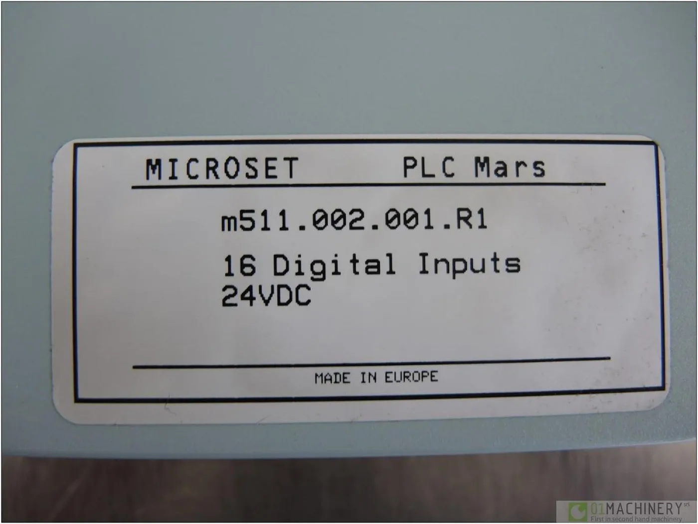 MICROSET MARS M511.002.001.R1 AI1402 - 3