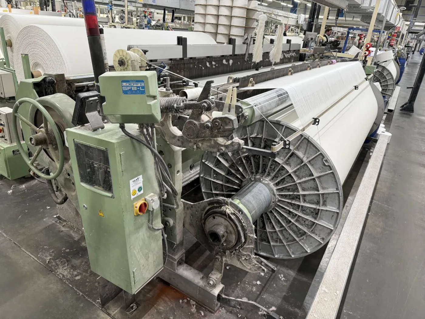 5x Sulzer - P7100 B 360 N2 EP Q D1 projectile loom - 5