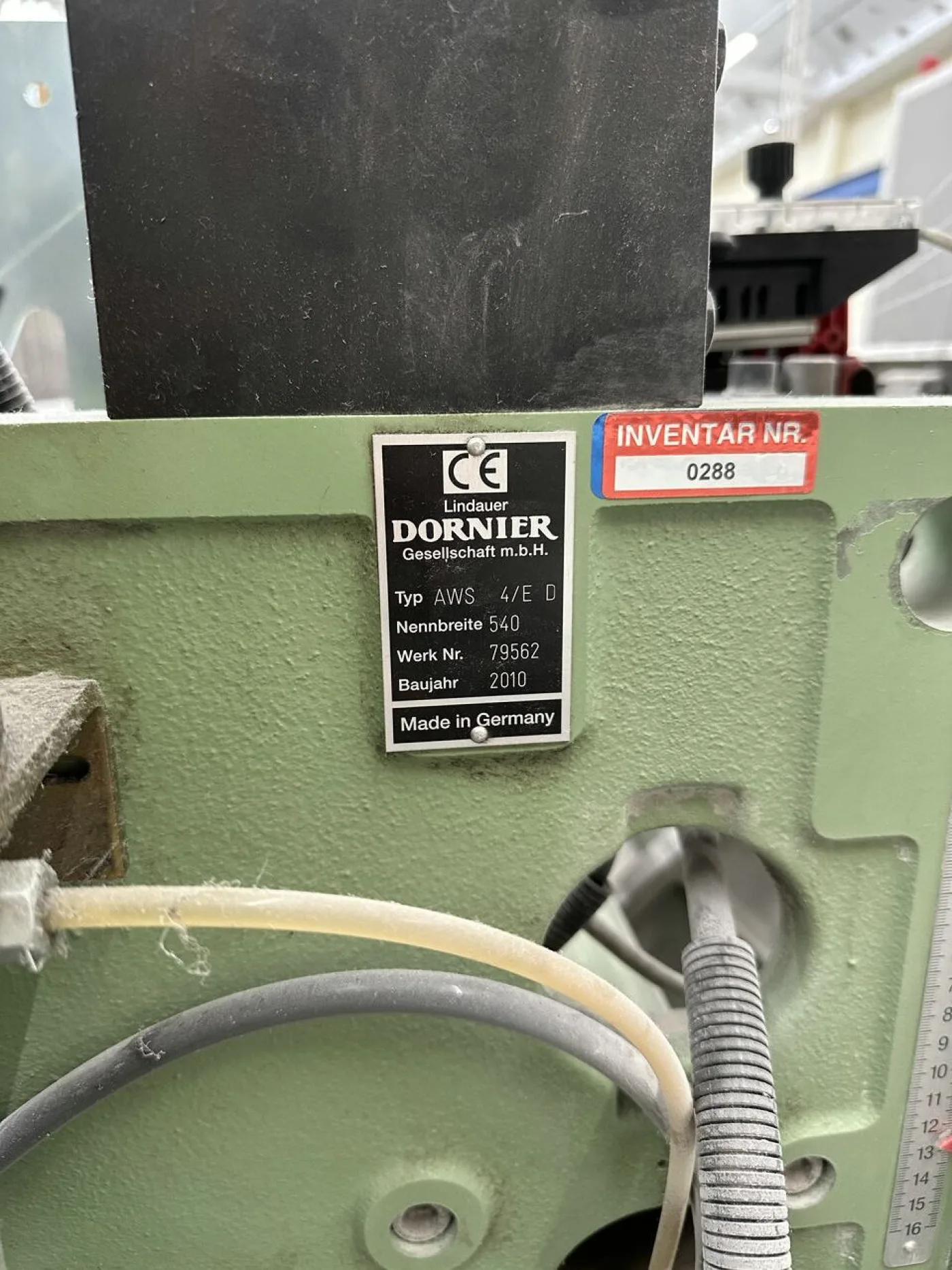 2x Dornier - AWS 4/E D Luftwebmaschine, ww 540 cm - 2