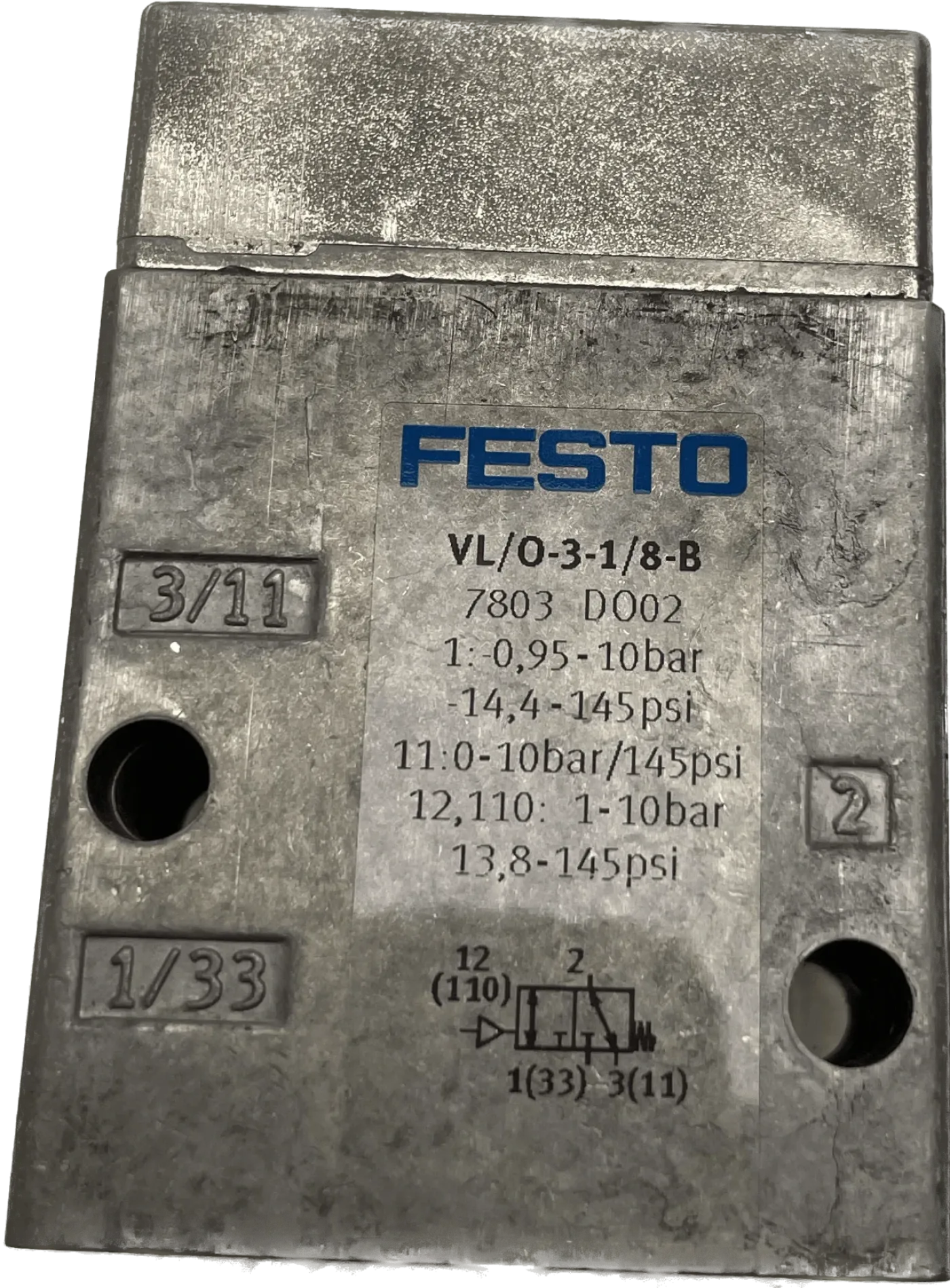 Festo Pneumatikventil VL/O-3-1/8-B - 2
