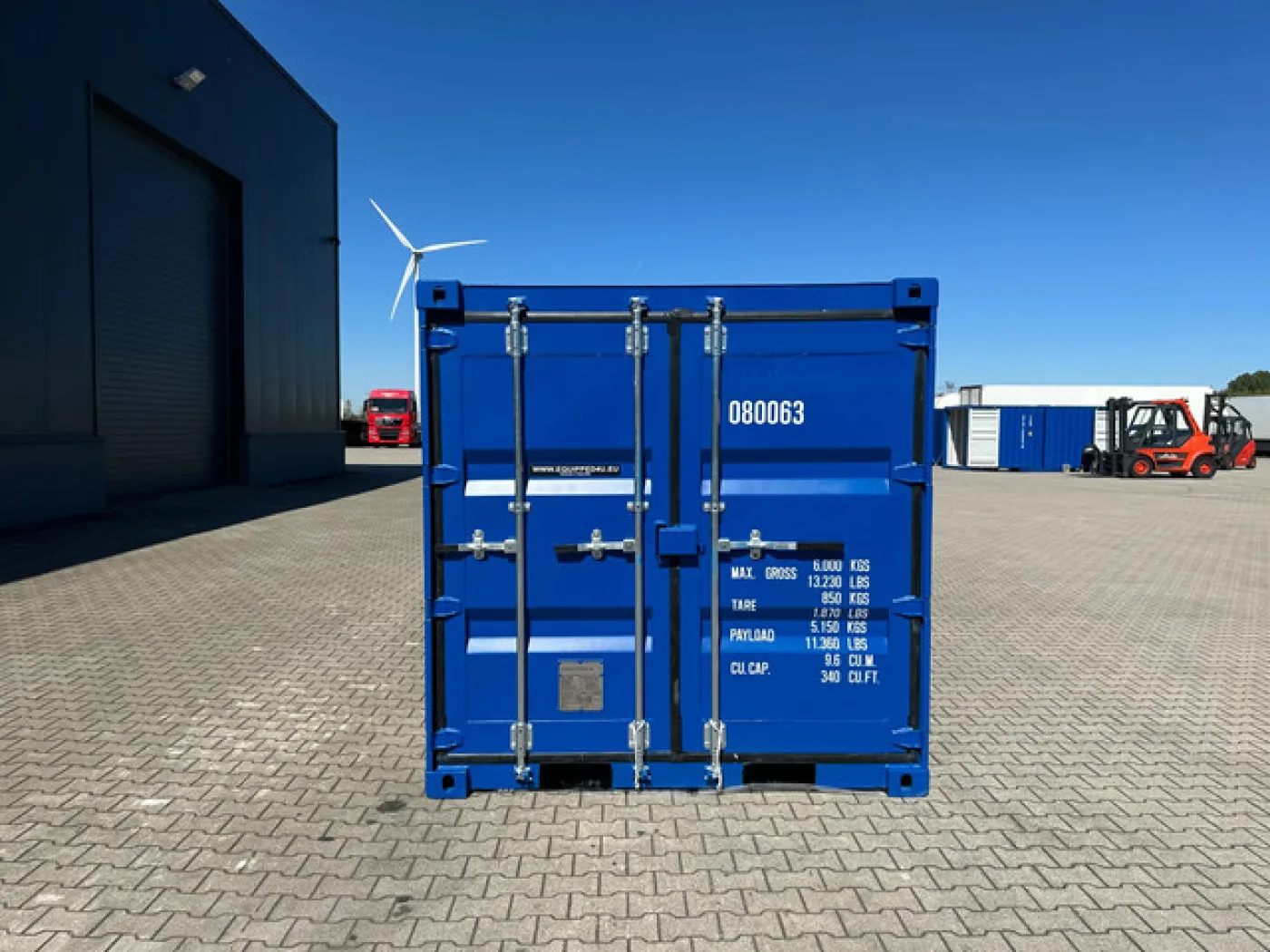 NEW 8FT DV CONTAINER STANDARD - 7