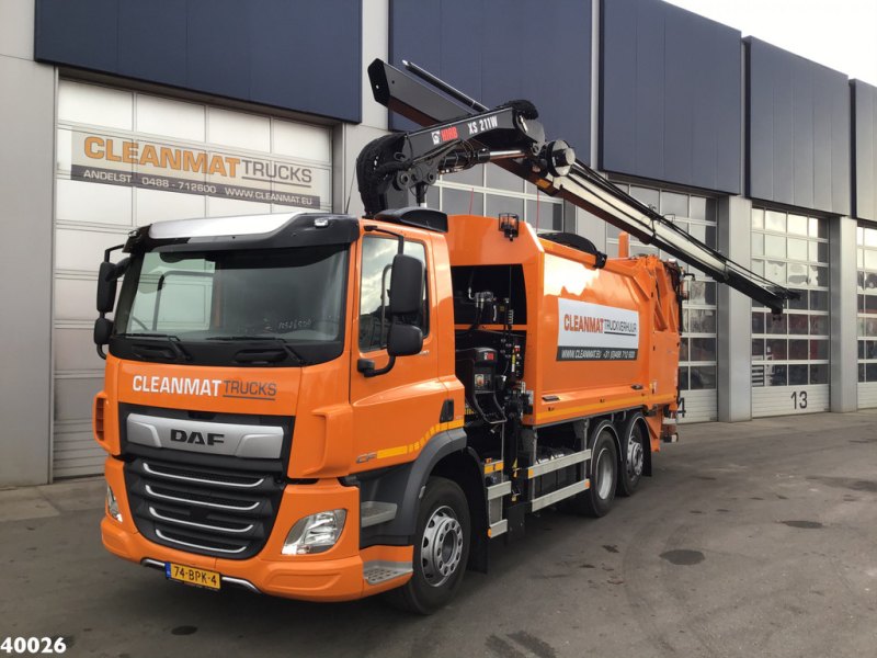 DAF FAN CF 340 Hiab 21 Tonmeter laadkraan