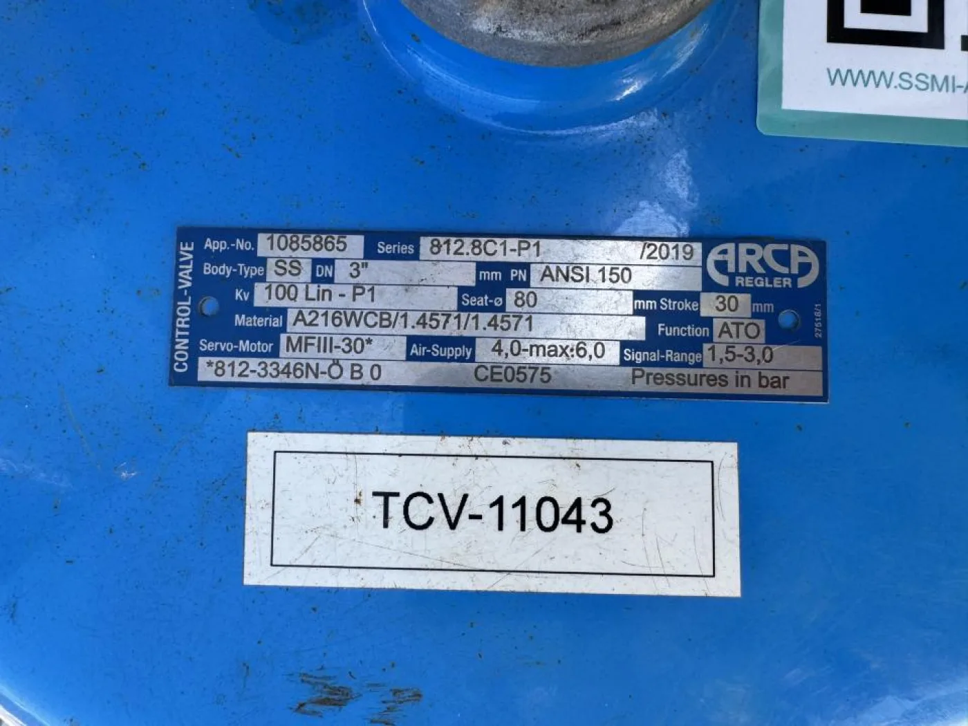 2019 ARCA Globe control valve assembly - 4