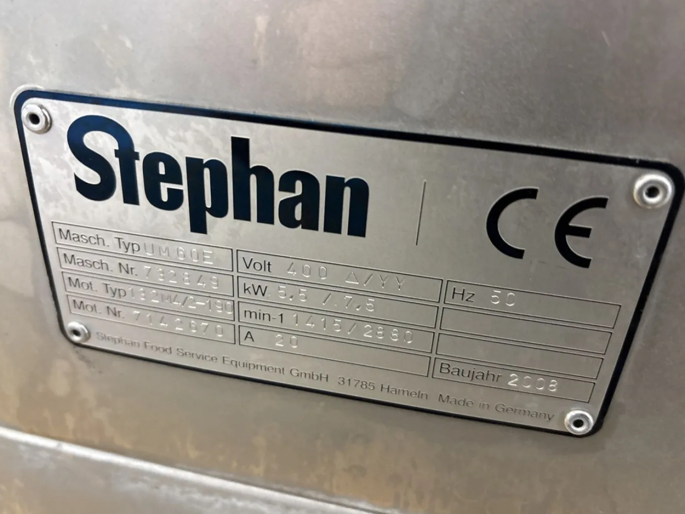 Stephan UM60E (vacuum) - Cutter - 4