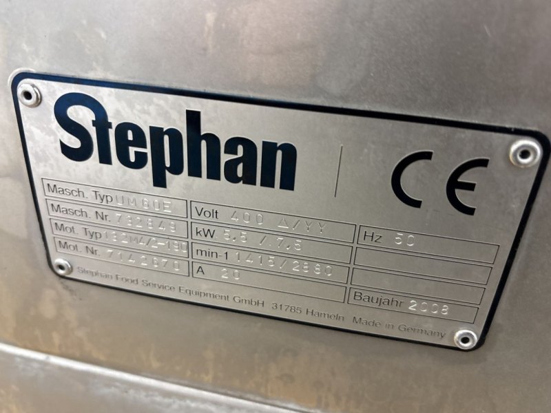 Stephan UM60E (vacuum) - Cutter