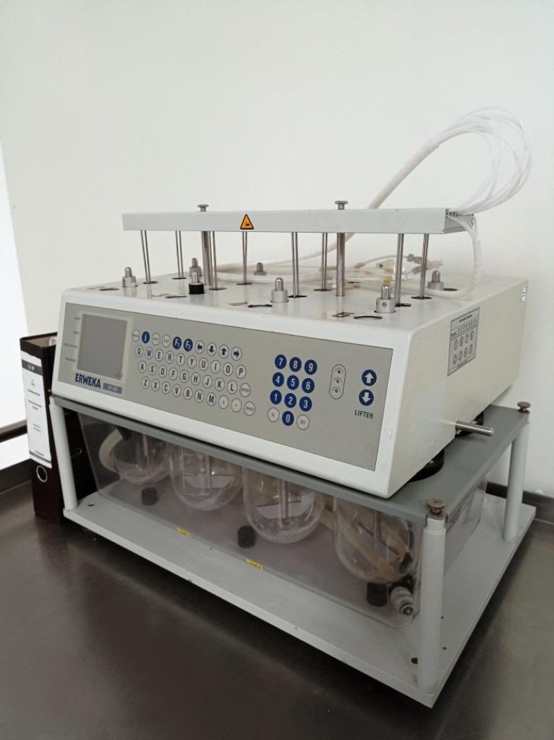 TESTER DISSOLUTORE SISTEMA OFFLINE – ERWEKA – MOD. DT 800 LH – FRL 800