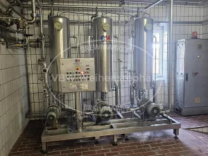 Water deaeration plant