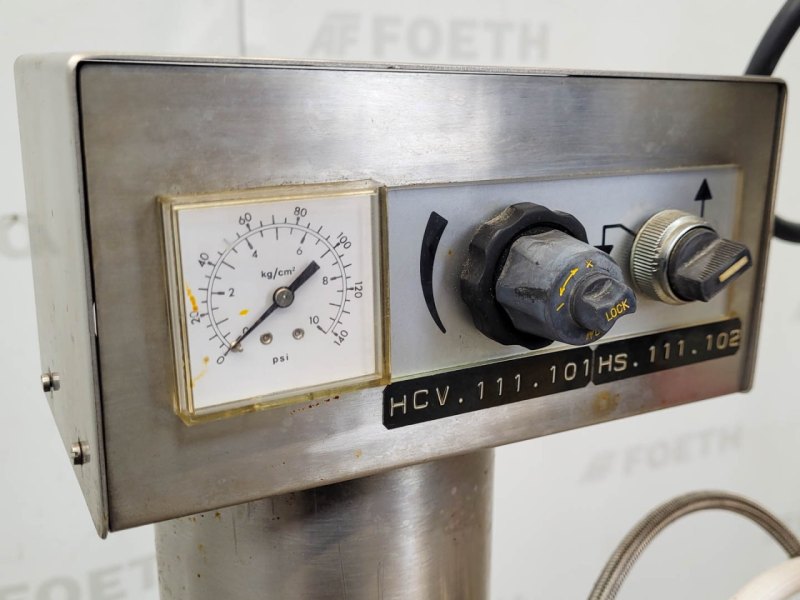 Medimex HLR-5, 5 Ltr. - Stainless Steel Reactor