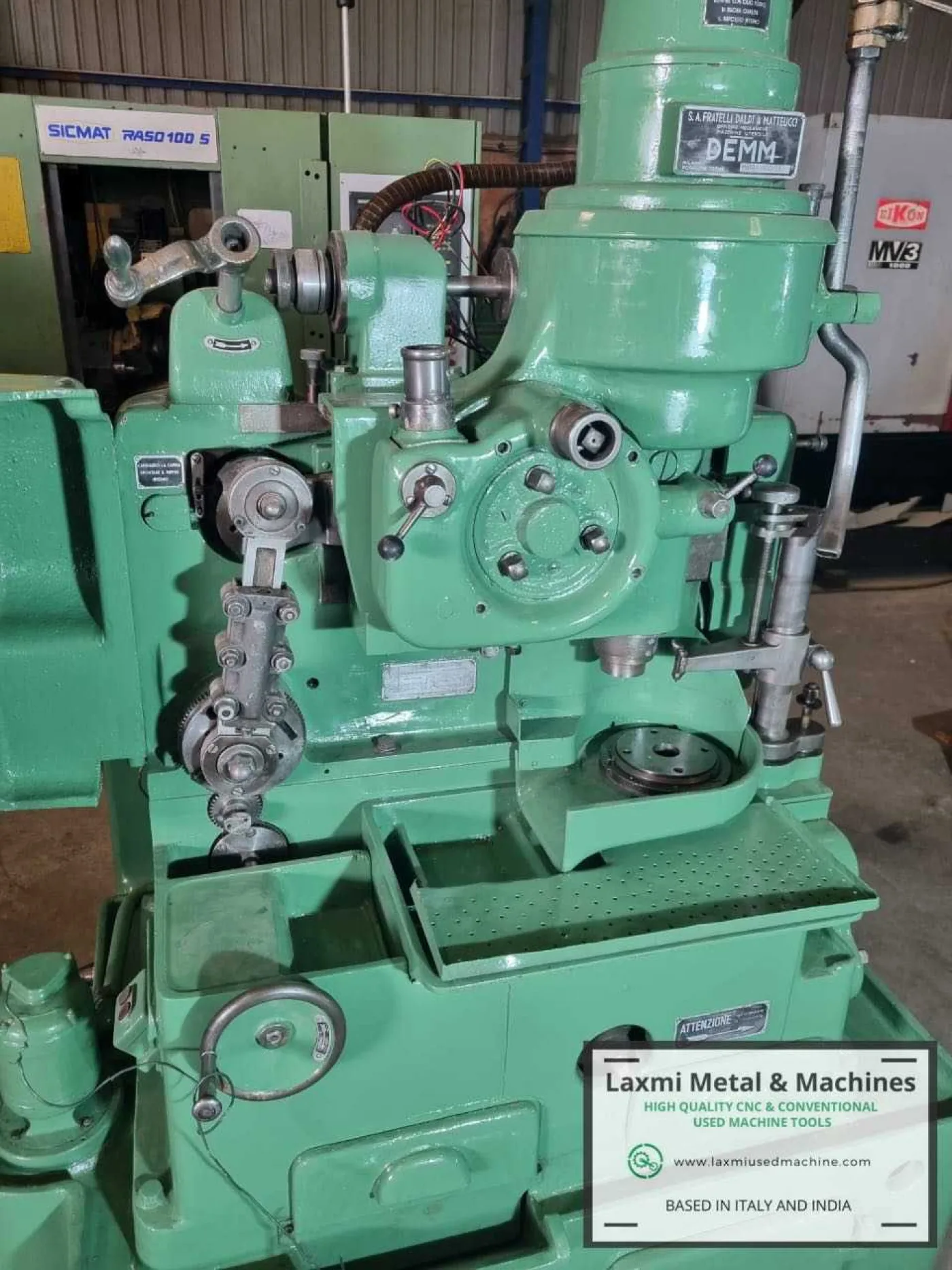 GEAR SHAPER, DEMM -SRI 180 - Laxmi Metal & Machines, Rohtak - 6