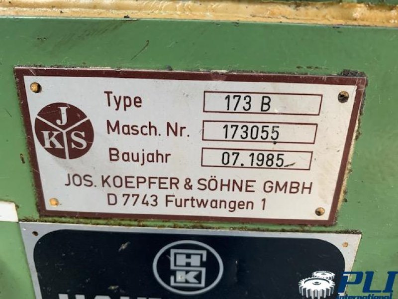Horizontal Cutting Machine KOEPFER 173