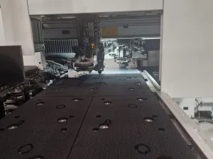 Punch laser combination machine Trumpf TRUMATIC 1000 fiber (K07) with SheetMaster Compact