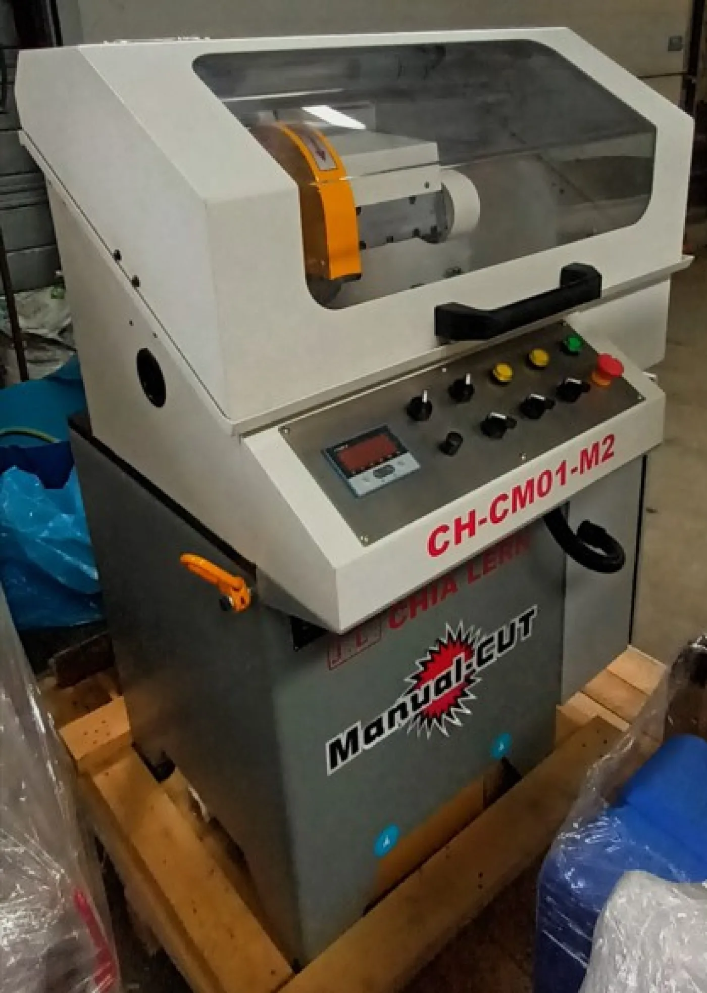 CHIA LERN : CH-CM01-M2 – Semi-Manual cut off machine for Tungsten carbide Bar - 3