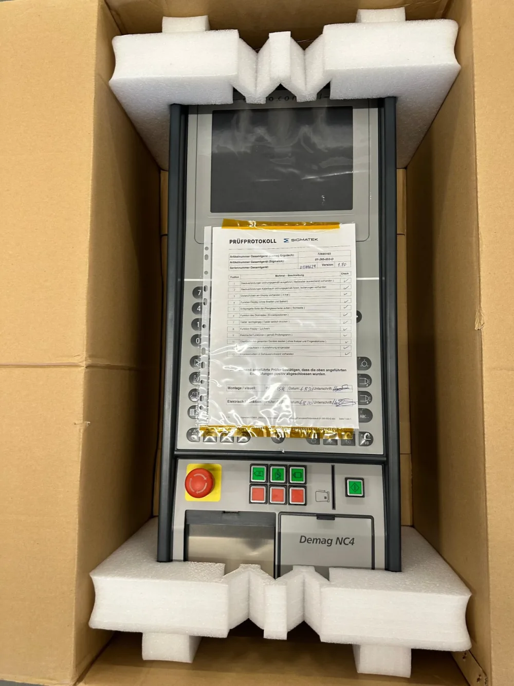 Sumitomo Demag Ergocontrol 100 VGA V2 24V DC