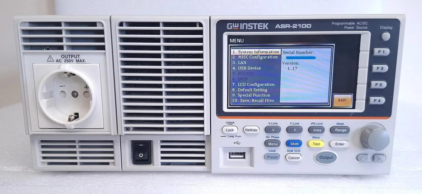 GW Instek ASR-2100 - 8