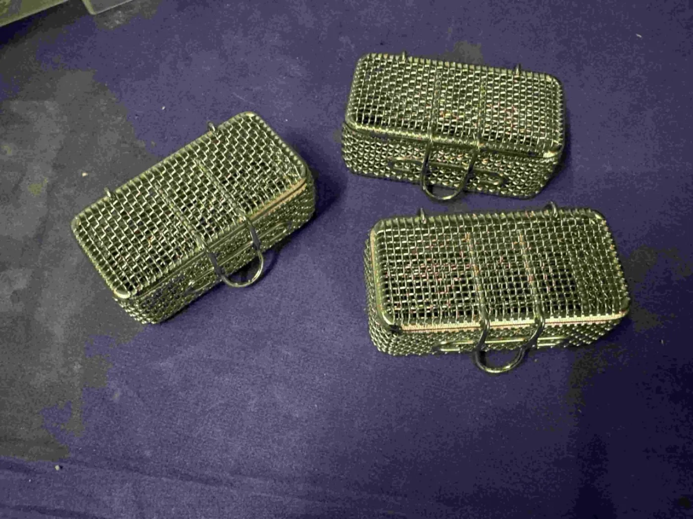 kleine Steri Körbe/small steril baskets (Gebraucht, gut) - 3