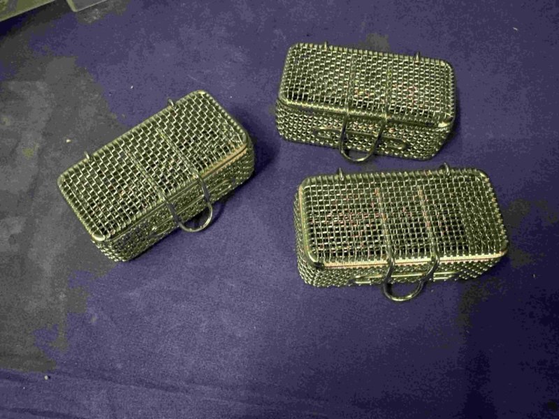 kleine Steri Körbe/small steril baskets (Gebraucht, gut)
