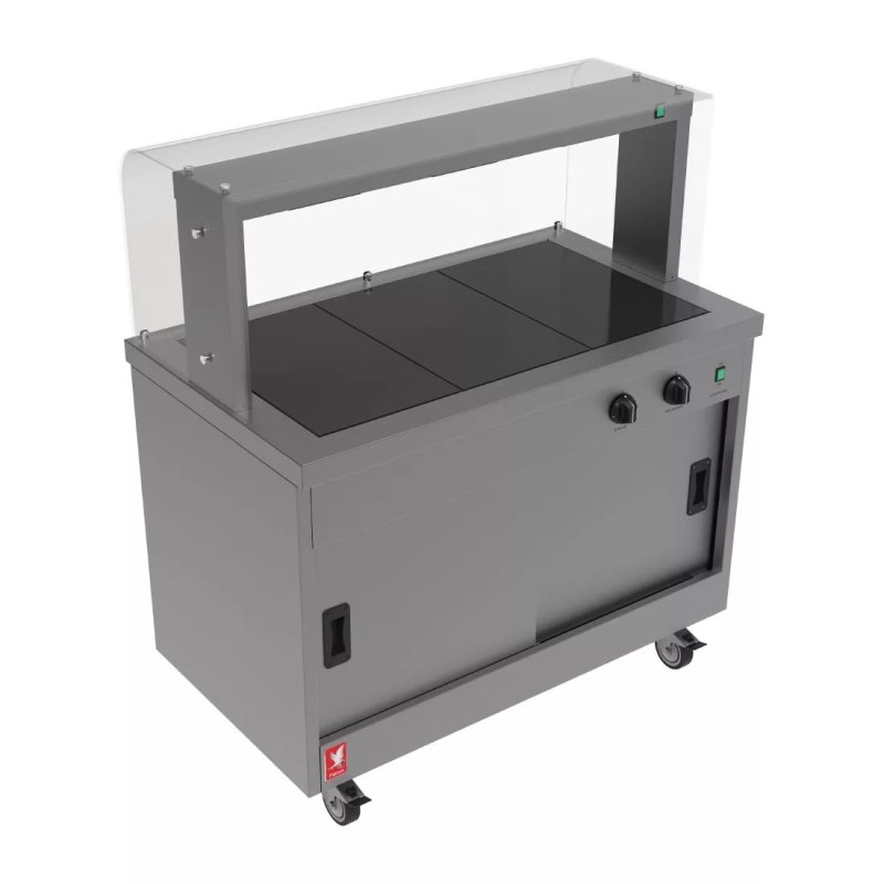 Falcon Hot Cupboard Servery Counter FC3-S - islandcatering
