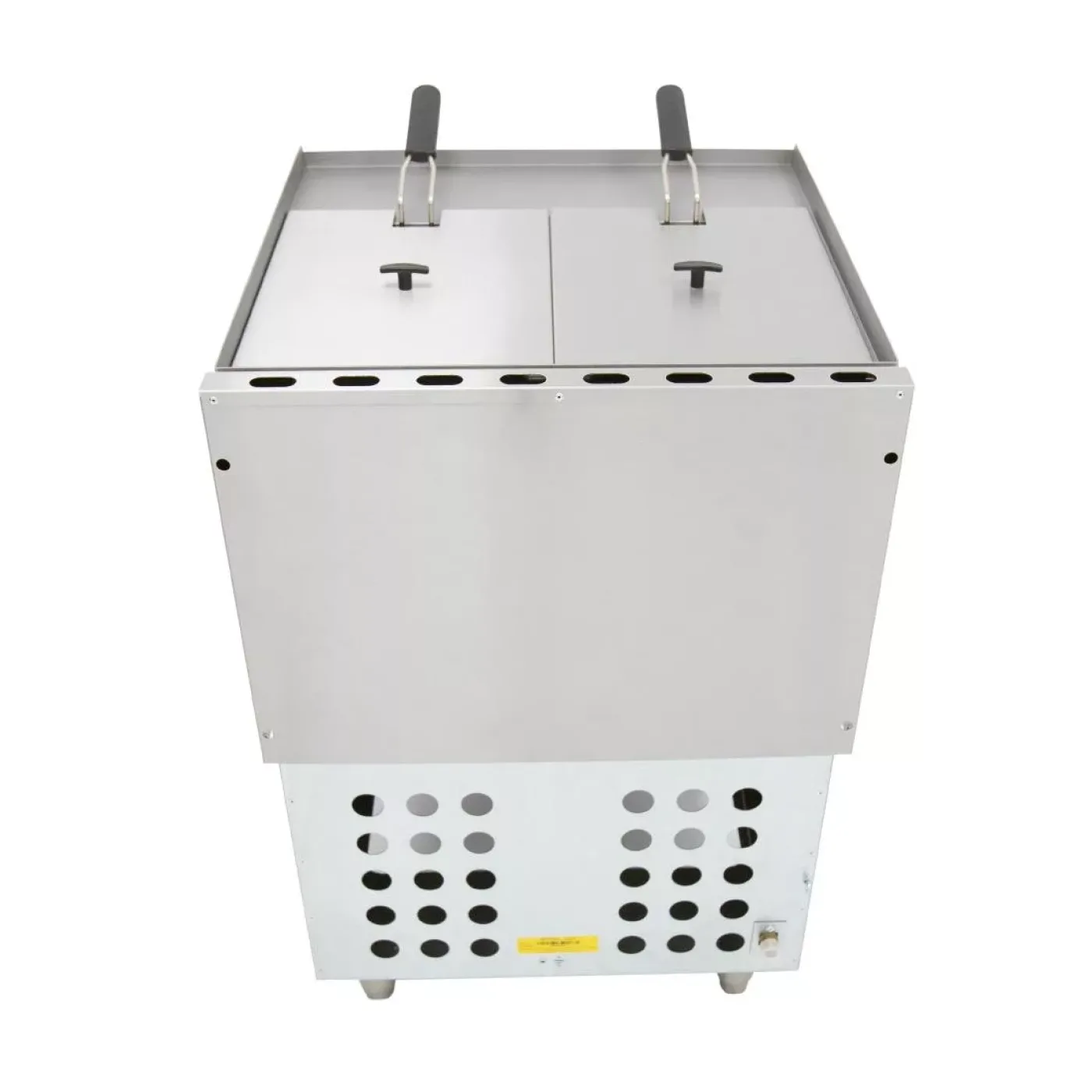 Parry Twin Tank Twin Basket Free Standing Propane Gas Fryer PDGF - islandcatering - 4
