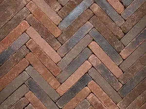 Straatbaksteen Durham getrommeld