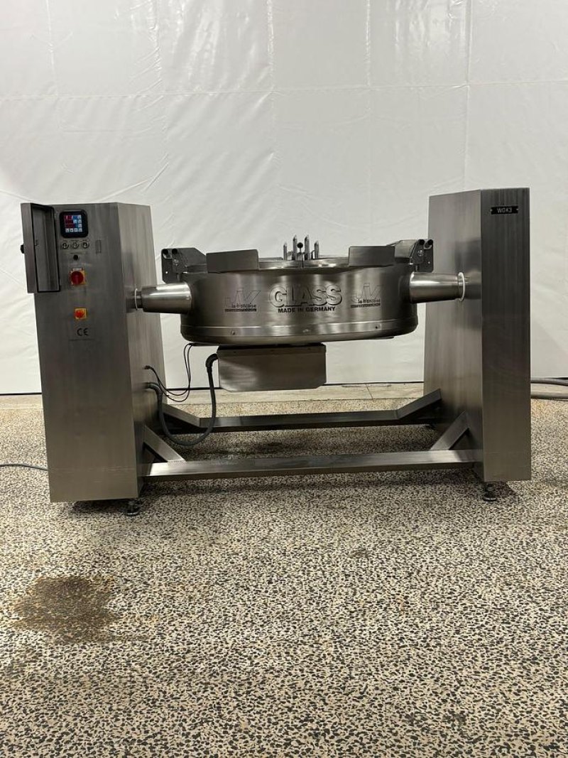 2006 Glass Wok 300 met stoomregelaar