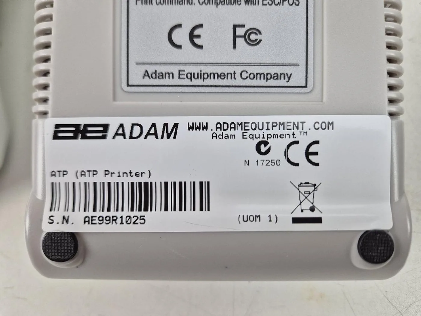 Adam Solent PW124 Analytical Balance + ATP Printer - 3