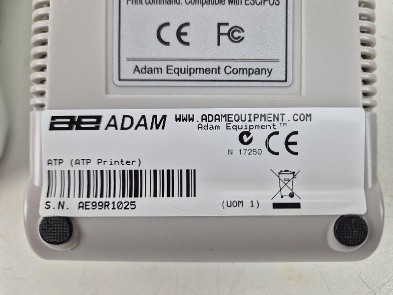 Adam Solent PW124 Analytical Balance + ATP Printer