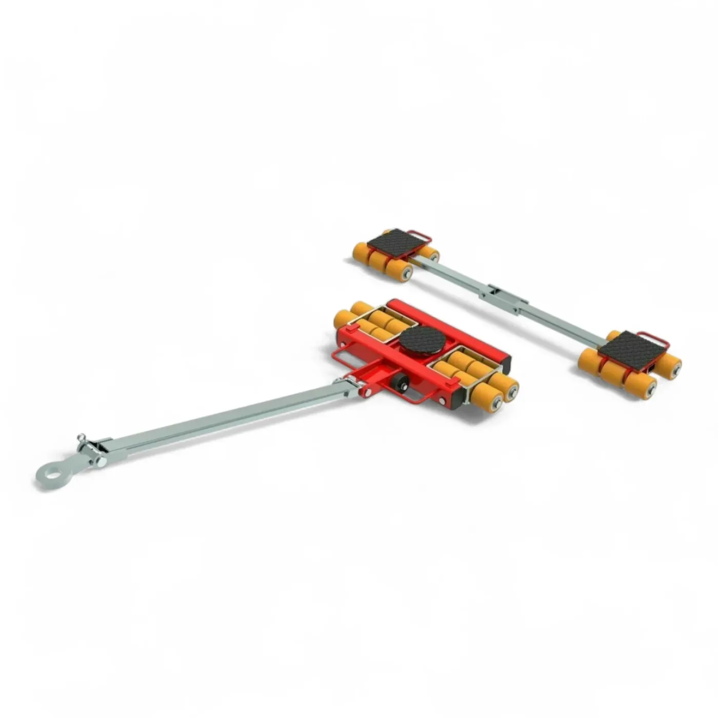 Transportfahrwerk Panzerrollen HTS ECO-Skate I90L+S / 18t Traglast Art.-Nr. 10.090.00.10 - 1