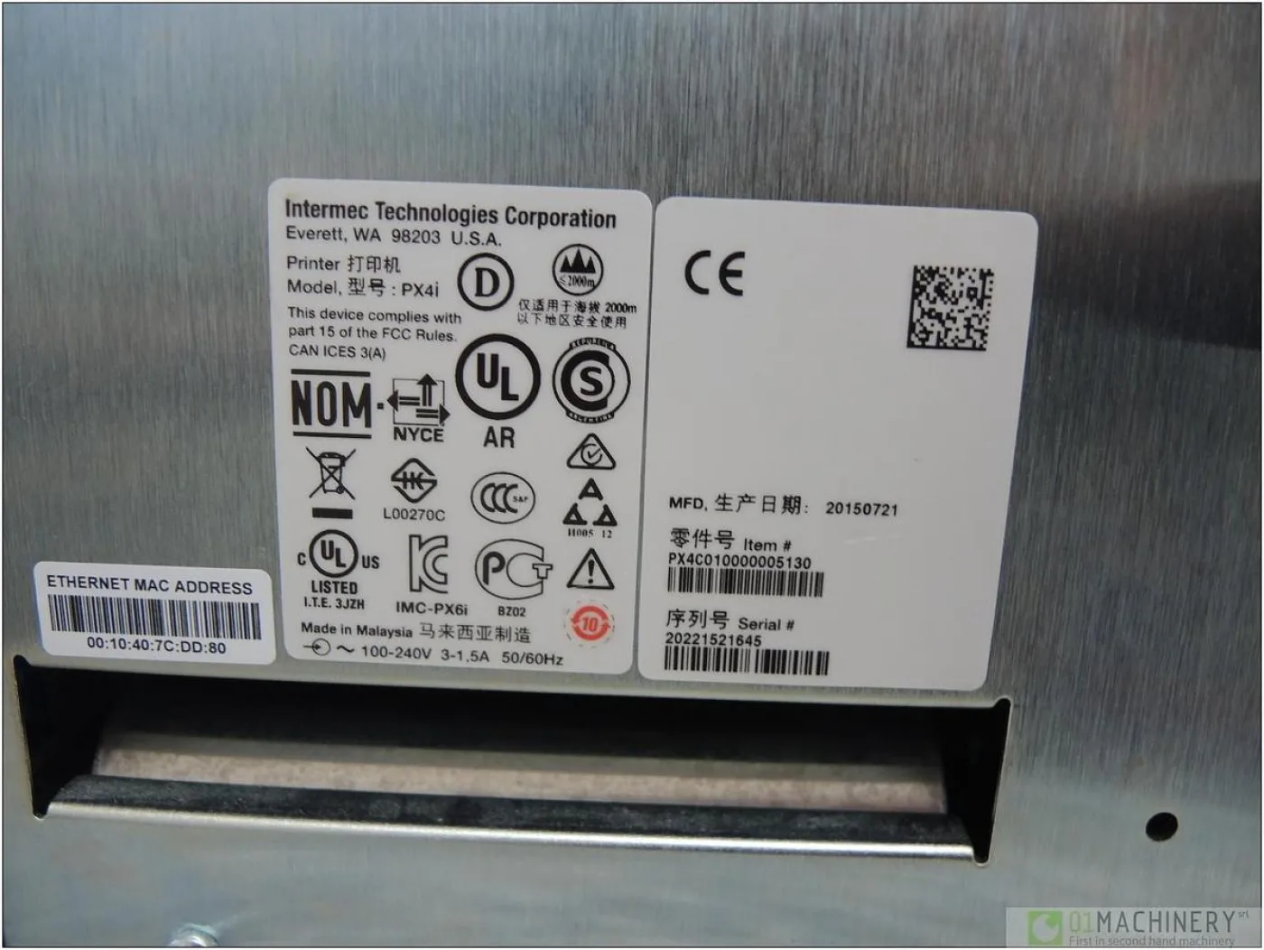 2015 INTERMEC Px4i AI2478 - 5