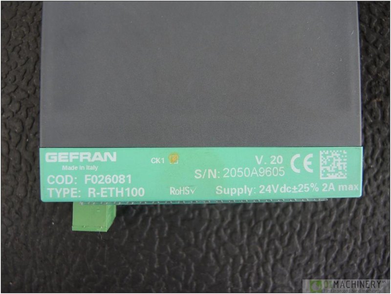 2020 GEFRAN R-ETH100 AI2714