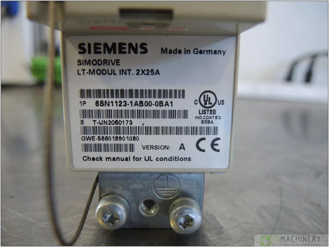 2006 SIEMENS 6SN1123-1AB00-0BA1 AI2950 - 3